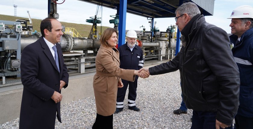 Fuel pipeline from Greece officially entering operation in North Macedonia