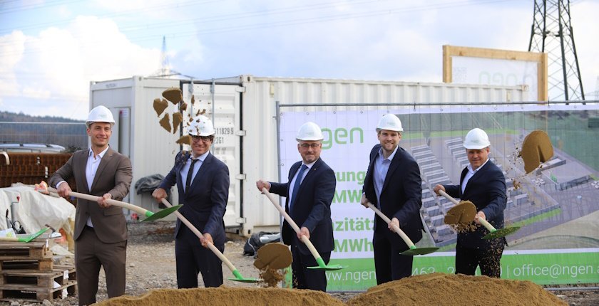 NGEN Group breaks ground in Austria for one of Europe’s largest energy storage facilities